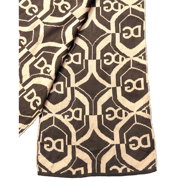 Dolce & Gabbana Brown &Tan Reversible Scarf Pre-owned - Picture 8 of 16